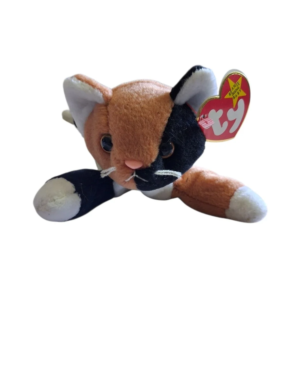 Ty Calico Cat Beanie Plush
